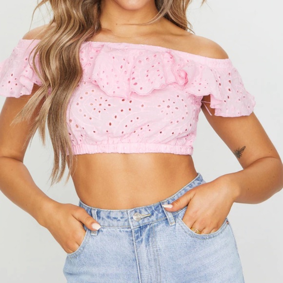 Pink Crop top - Picture 3 of 3
